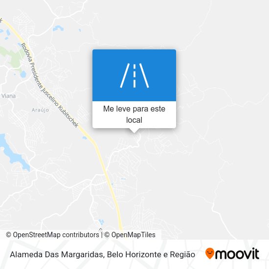 Alameda Das Margaridas mapa