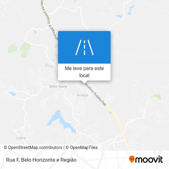 Rua F mapa
