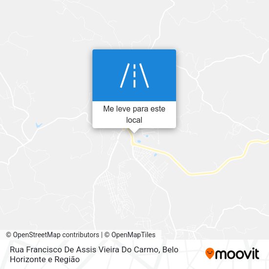 Rua Francisco De Assis Vieira Do Carmo mapa