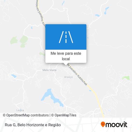 Rua G mapa