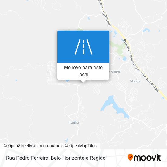 Rua Pedro Ferreira mapa