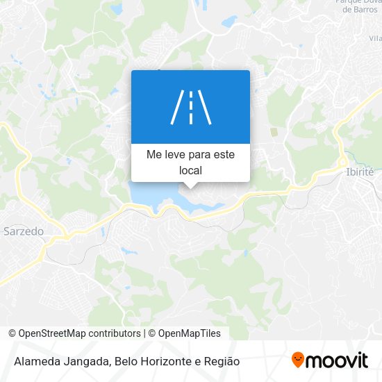 Alameda Jangada mapa