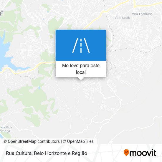 Rua Cultura mapa