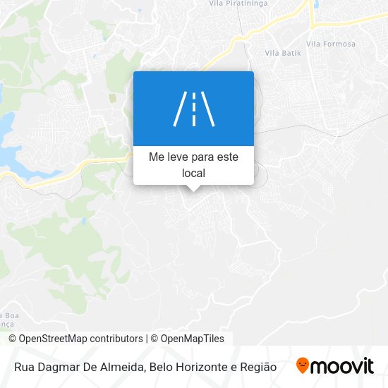 Rua Dagmar De Almeida mapa