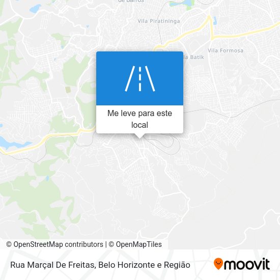 Rua Marçal De Freitas mapa