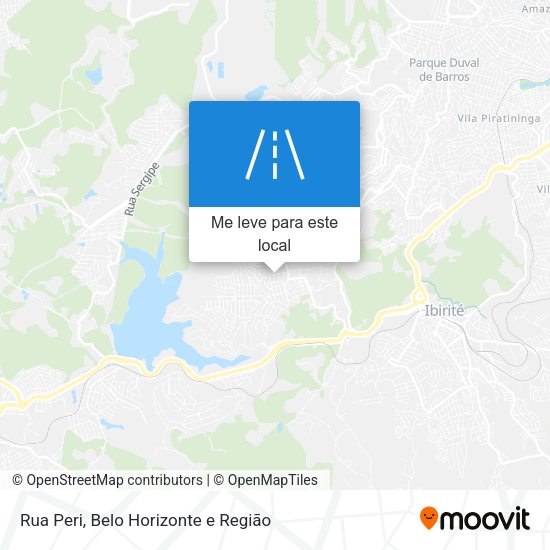 Rua Peri mapa