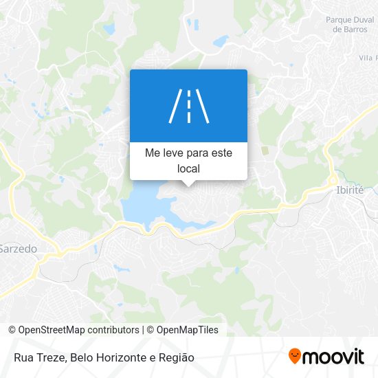 Rua Treze mapa