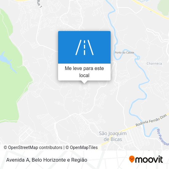 Avenida A mapa