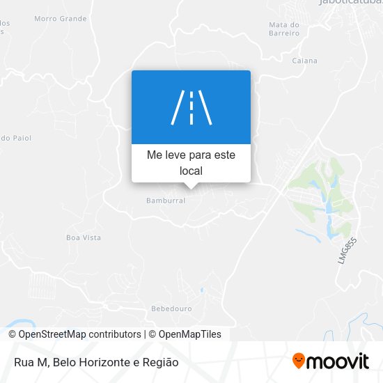 Rua M mapa
