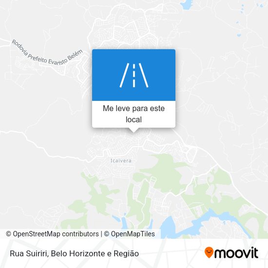 Rua Suiriri mapa
