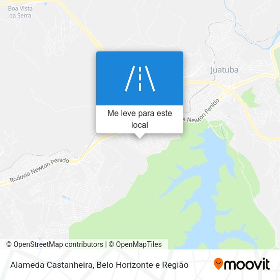 Alameda Castanheira mapa