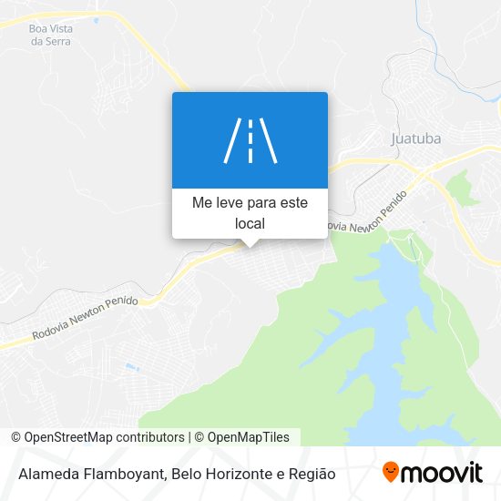 Alameda Flamboyant mapa