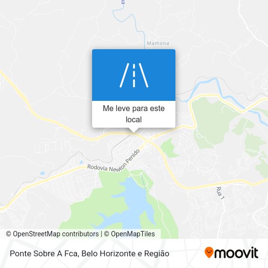 Ponte Sobre A Fca mapa