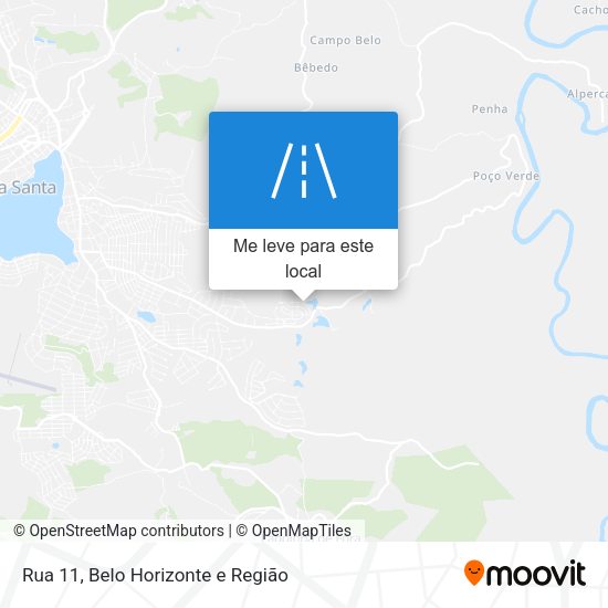 Rua 11 mapa