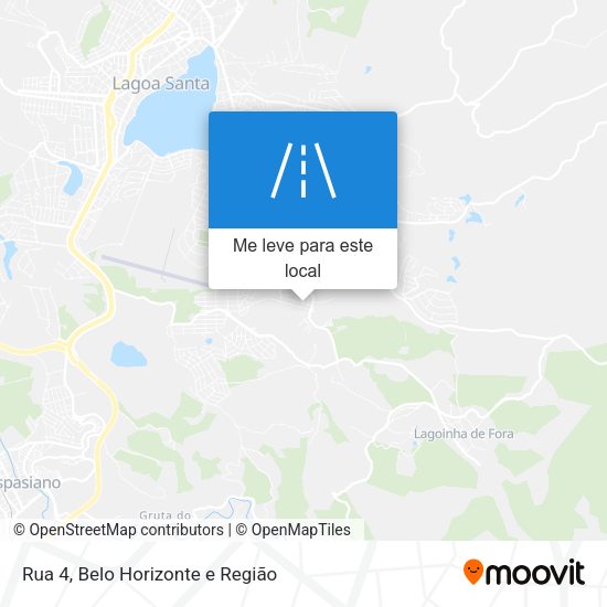 Rua 4 mapa
