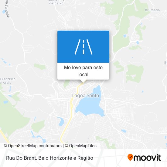 Rua Do Brant mapa