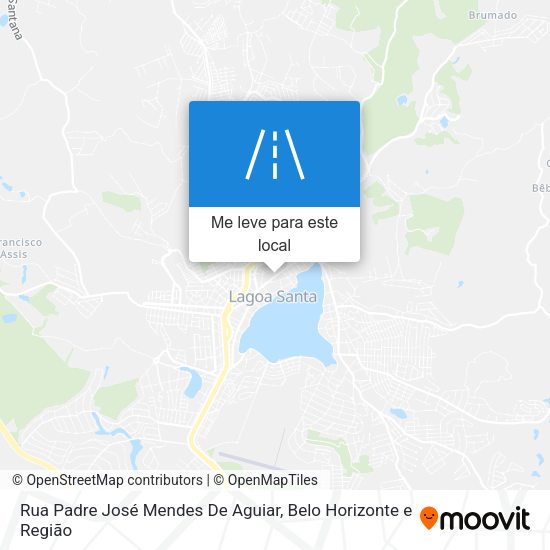Rua Padre José Mendes De Aguiar mapa