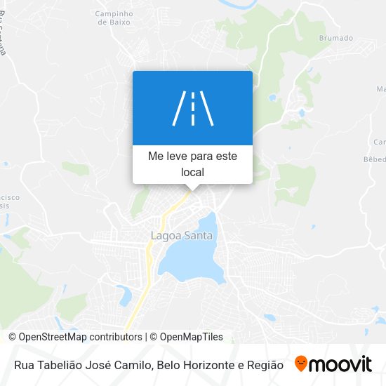 Rua Tabelião José Camilo mapa