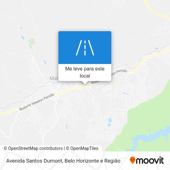 Avenida Santos Dumont mapa