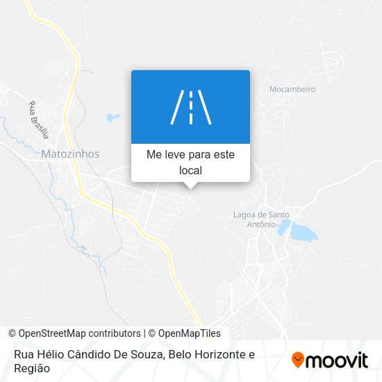 Rua Hélio Cândido De Souza mapa