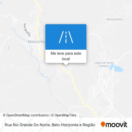 Rua Rio Grande Do Norte mapa