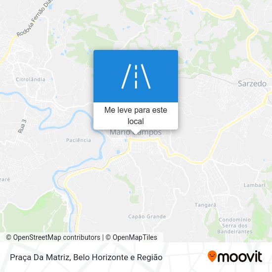 Praça Da Matriz mapa