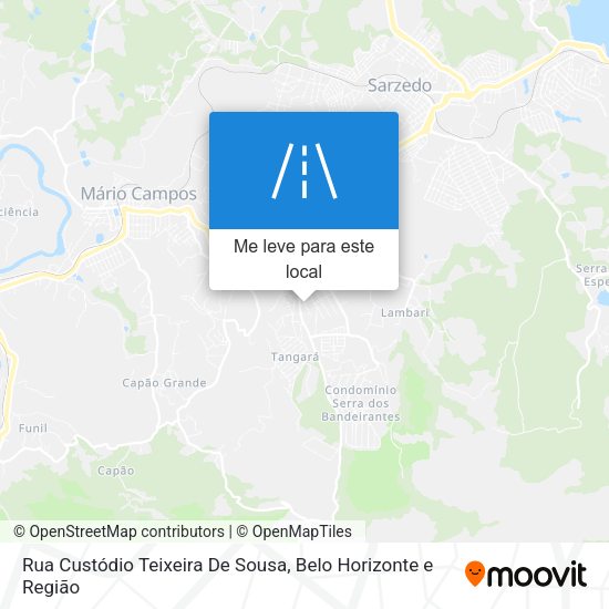 Rua Custódio Teixeira De Sousa mapa