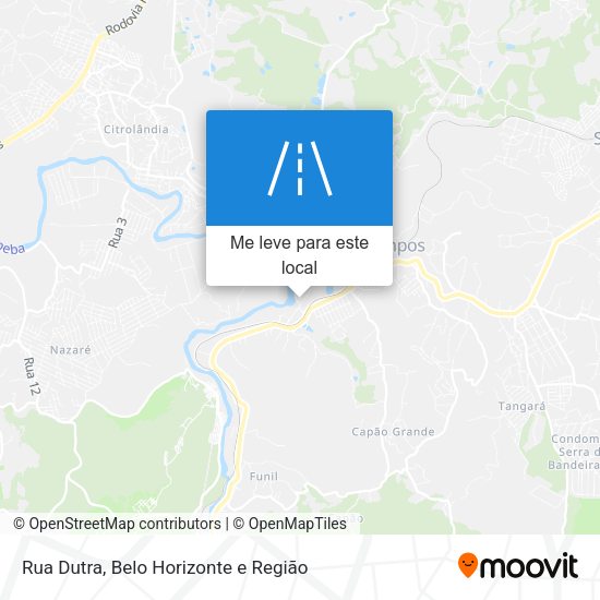 Rua Dutra mapa