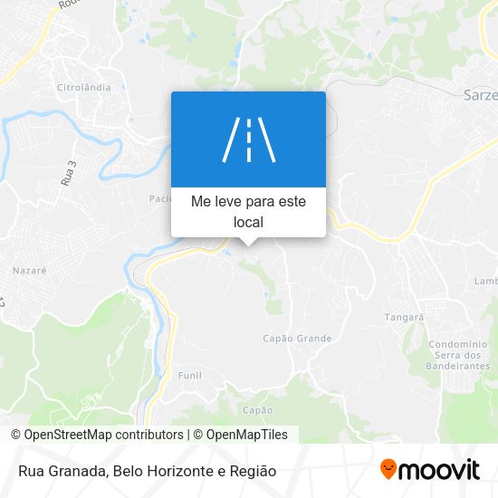 Rua Granada mapa