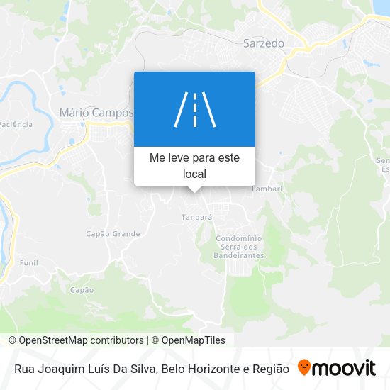 Rua Joaquim Luís Da Silva mapa