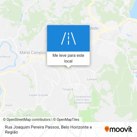 Rua Joaquim Pereira Passos mapa