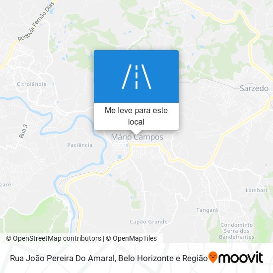 Rua João Pereira Do Amaral mapa