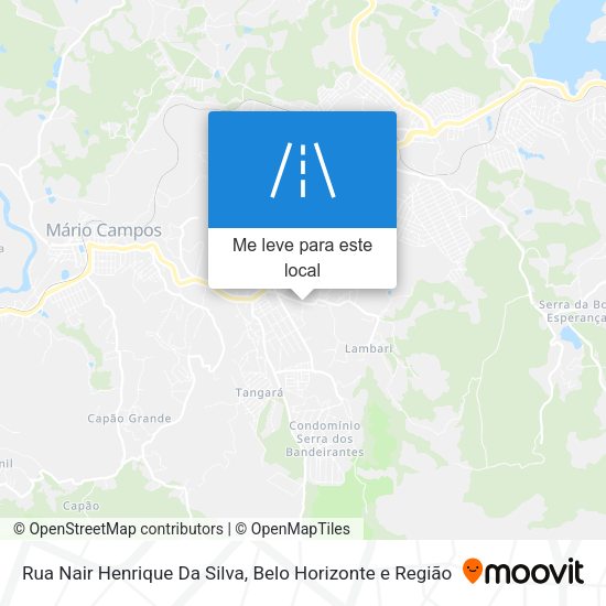 Rua Nair Henrique Da Silva mapa