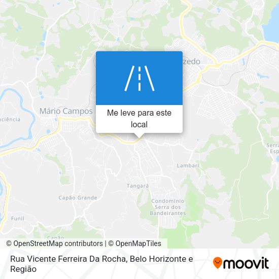 Rua Vicente Ferreira Da Rocha mapa