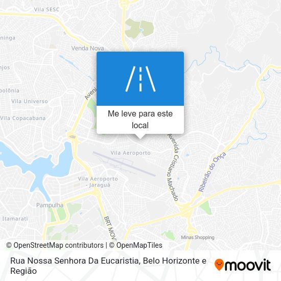 Rua Nossa Senhora Da Eucaristia mapa
