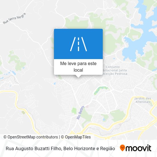 Rua Augusto Buzatti Filho mapa