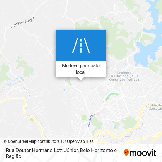Rua Doutor Hermano Lott Júnior mapa