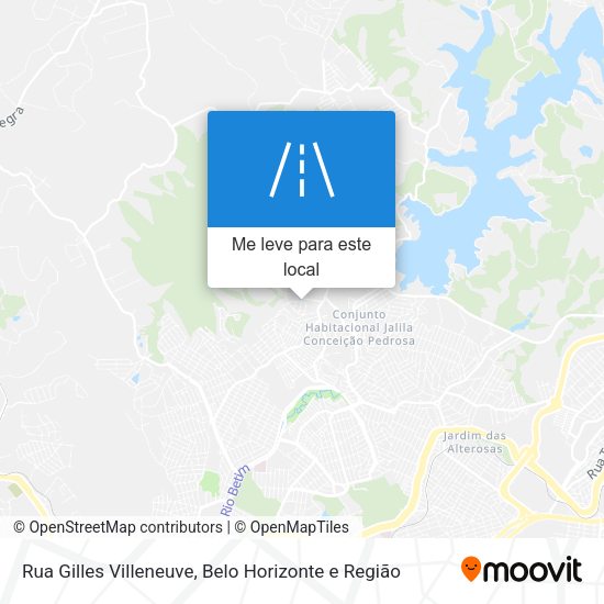 Rua Gilles Villeneuve mapa