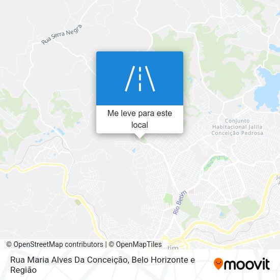 Rua Maria Alves Da Conceição mapa