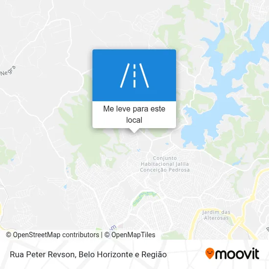Rua Peter Revson mapa