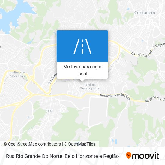 Rua Rio Grande Do Norte mapa