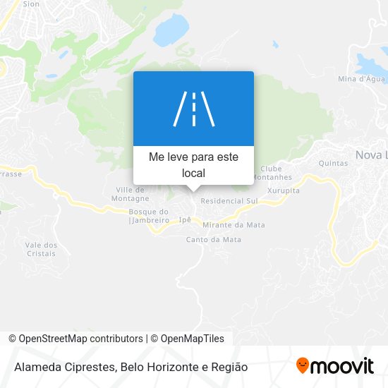 Alameda Ciprestes mapa