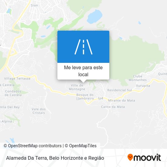 Alameda Da Terra mapa