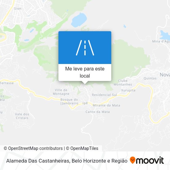 Alameda Das Castanheiras mapa