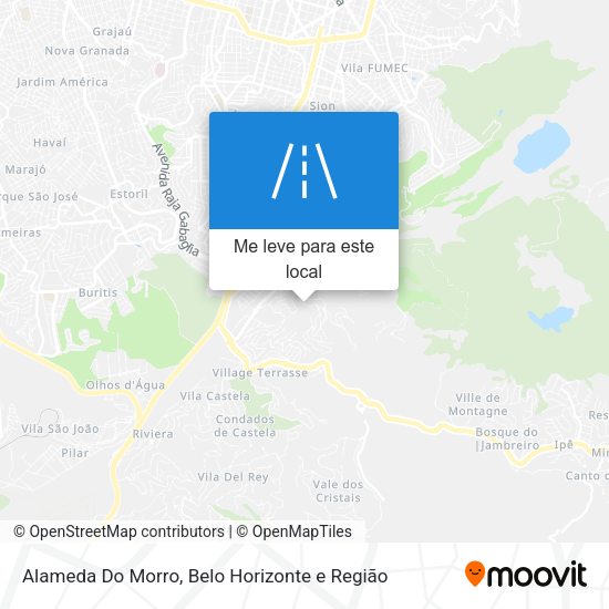 Alameda Do Morro mapa