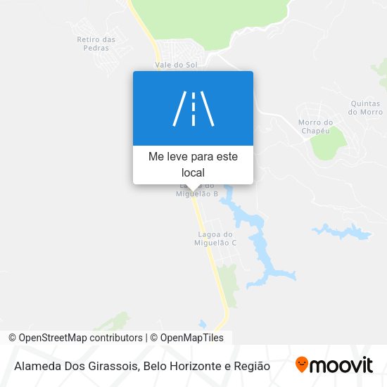 Alameda Dos Girassois mapa