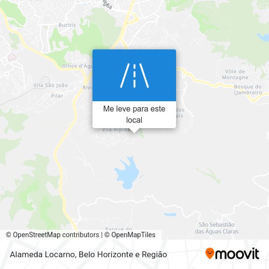 Alameda Locarno mapa