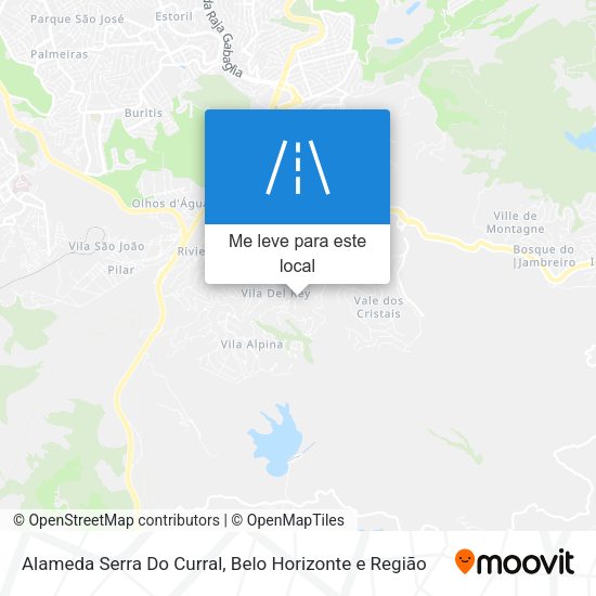 Alameda Serra Do Curral mapa