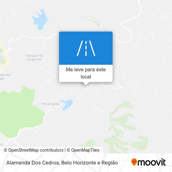 Alamenda Dos Cedros mapa