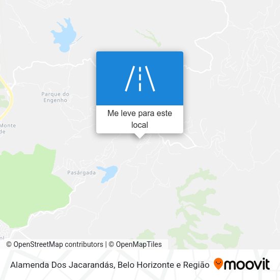 Alamenda Dos Jacarandás mapa